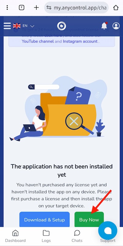 پیدا کردن پیام های حذف شده تلگرام با AnyControl